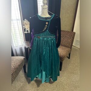 Disney Frozen Queen Anna Prestige Child Costume Medium (8-10years)